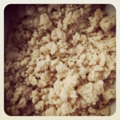 Step 7: preparare il crumble