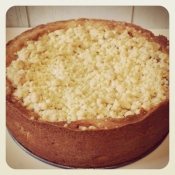 Torta streusel di mele