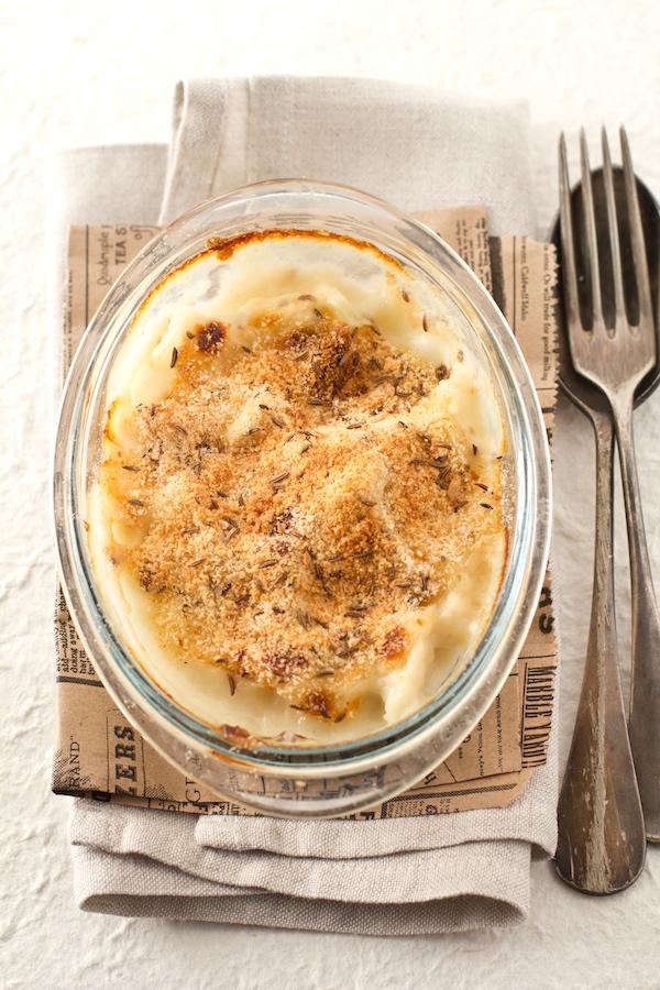 Gratin di cavolfiore al formaggio